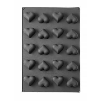 Silikonová forma HEART, HENDI, 570x375x(H)35mm | 677254